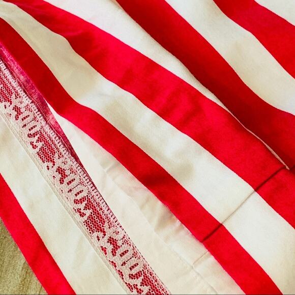 Lilly Pulitzer pink white stripe strapless - Picture 8 of 8